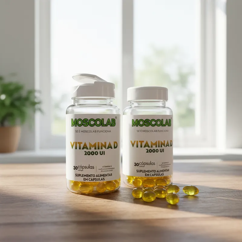 Imagem de Vitamina D 2000 UI 30 Cápsulas Softgel 