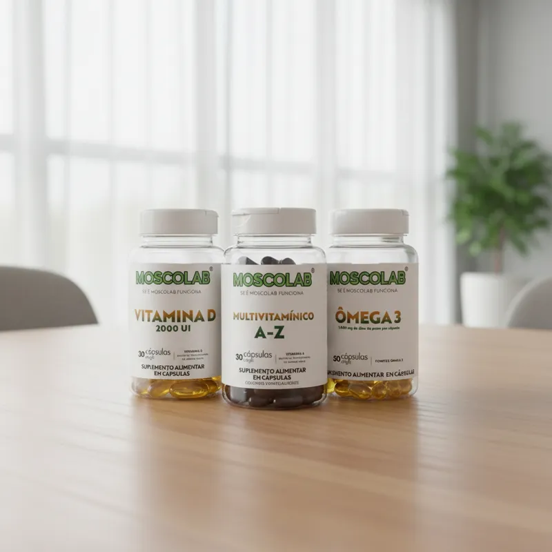 Imagem de Kit Multivitamínico E Ômega 3 Ganhe Vitamina D De Brinde!